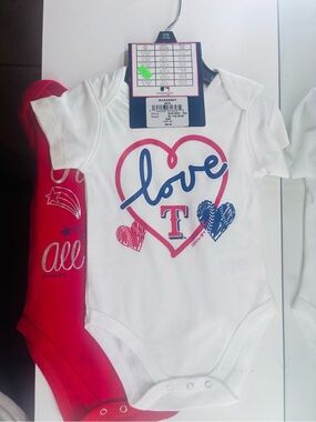 Kids White 'Love T' Heart Graphic One-Piece Bodysuit
